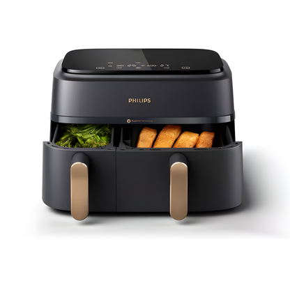 Airfryer PHILIPS Series 3000 9L Double Panier